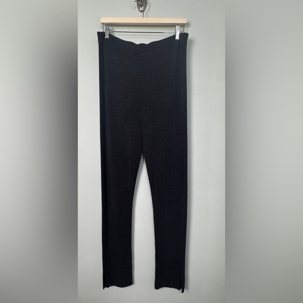 NWT Barefoot Dreams CozyChic Ultra Lite Ribbed Leggings Black Comfy Loungewear